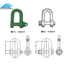 American Standard High-Strength D-Steel Shackle